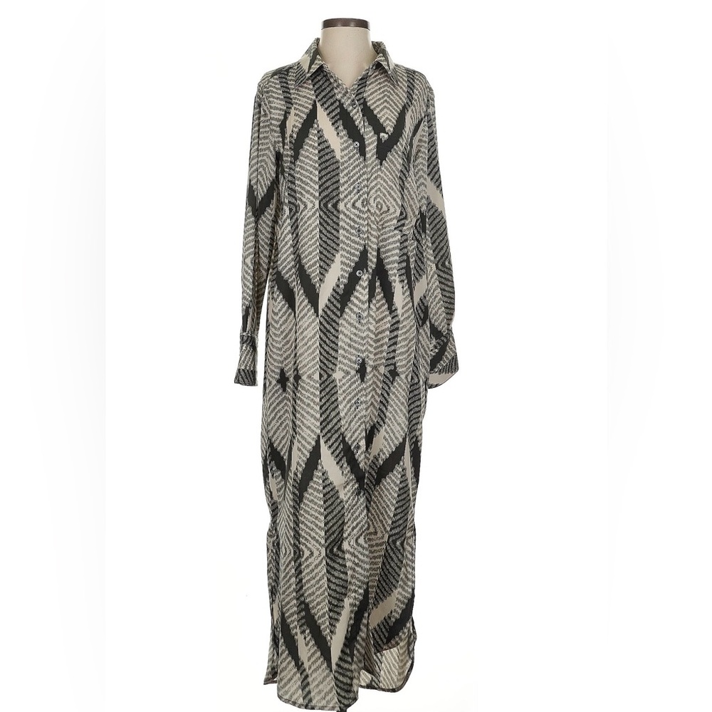 Banana Republic Factory geometric print shirtdress